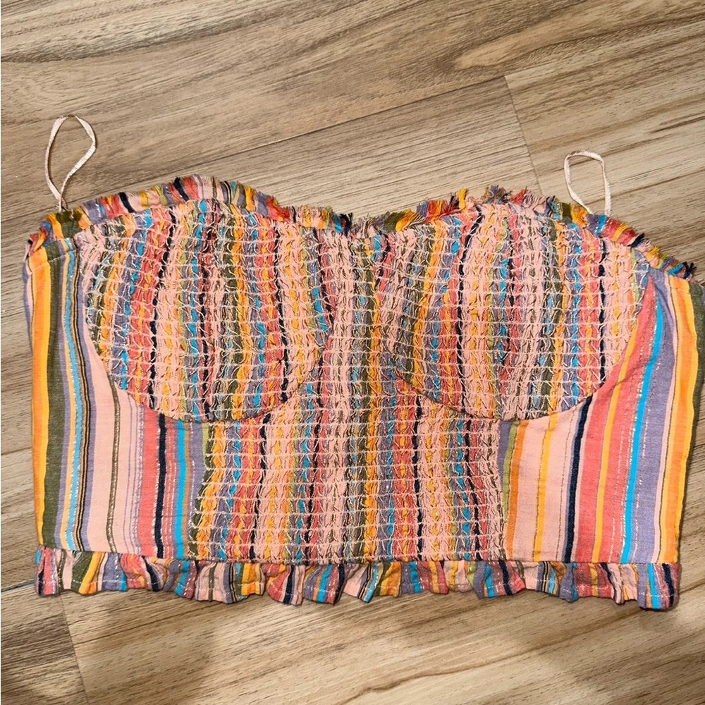 Pilcro Multicolor Striped Camisole